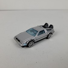 Hot Wheels Back to the Future Time Machine 2011 New Models Silver 10SPs