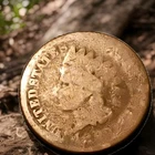 1883 Indian Head Cent Actual Coin Shown - 8
