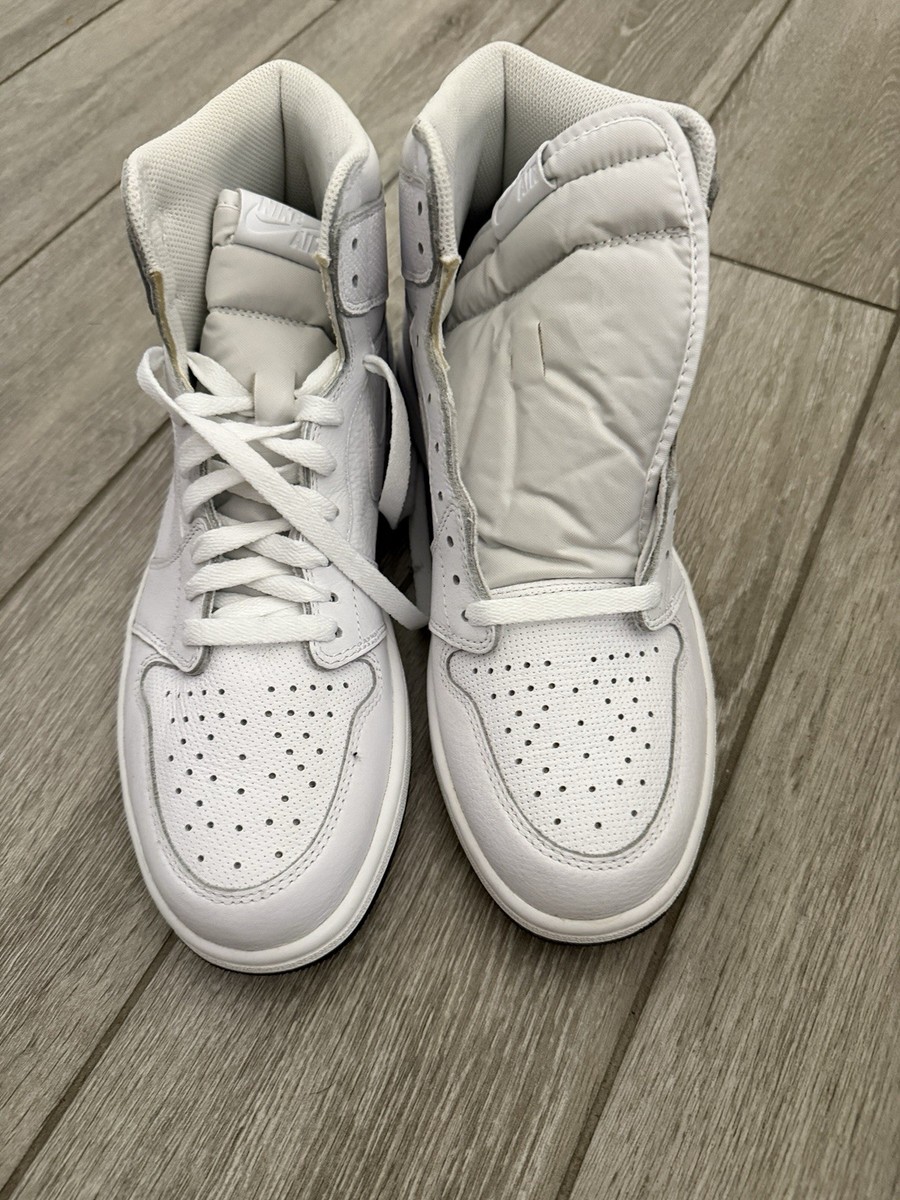 Nike Air Jordan 1 High Retro OG “White Perforated” Nike Air Jordan 1 Retro High OG Perforated White Size 6y  main image 3