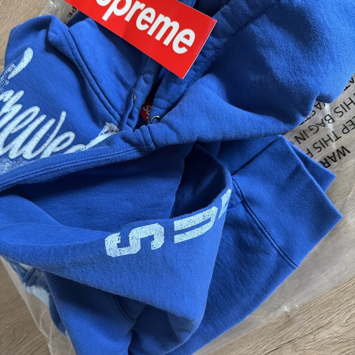 Supreme DJ Screw SS26 Size Large Hoodie - Royal Blue | eBay