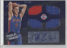 2016-17 Panini Absolute Quad 61/75 Henry Ellenson #22 Auto u0h