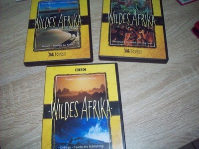 BBC - Wildes Afrika 3 DVD´s  Readers Digest -