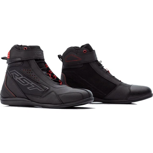 RST Frontier Summer Motorbike Motorcycle Boots Black / Red