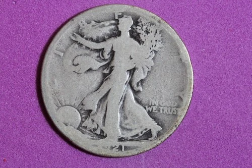 ESTATE FIND 1921 S Walking Liberty Half Dollar #K60263