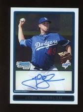 2009 Bowman Chrome Prospects #BCP117 Josh Lindblom RC Rookie Autograph