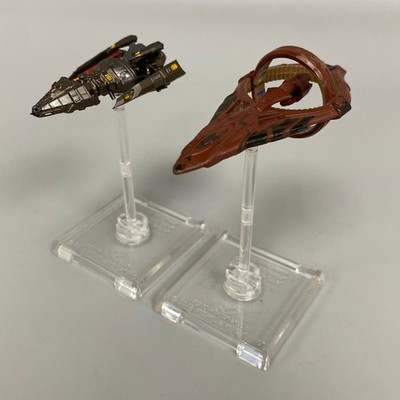 HIROGEN HUNTER/D'KYR CLASS STARSHIP STAR TREK ATTACK WING MINIATURES GAME VULKAN