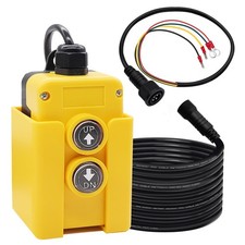 mankk 4 Wire Dump Trailer Remote Control Switch 12V DC Up Down with 4 wire