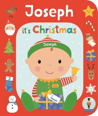 It's Christmas Joseph (Board book)