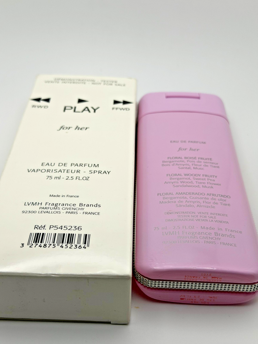 GIVENCHY PLAY FOR HER EAU DE PARFUM SPRAY 75 ML/2.5 FL.OZ. (T) | eBay