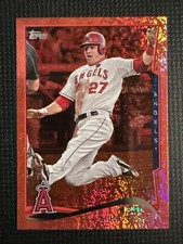 Mike Trout [Red Hot Foil] #1 Prices | 2014 Topps | Baseball Cards