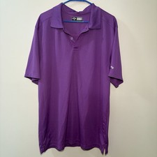 Men's Callaway Opti Dri Cooling Golf Polo Purple Size XXL