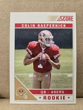 Colin Kaepernick 2011 Score Rookie Card #320 San Francisco 49ers #1. rookie card picture