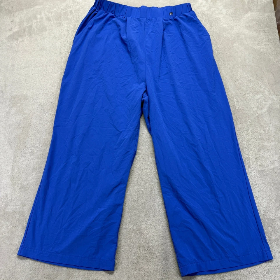 Брюки женские Helly Hansen размер XL цвет Rain Sailing Blue Wide Leg эластичные на талию - Изображение 2 из 4