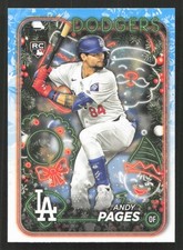 2024 Topps Holiday Andy Pages RC Rookie #H103 Card
