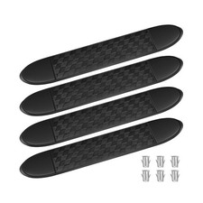 4" Nerf Bar Replacement Pads with 6 Holes, 24" X 4" Non-Slip Replacement Step...