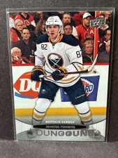 Marcus Foligno 2011-12 UD Series 2 Young Guns Rookie Card #456 Sabres. rookie card picture