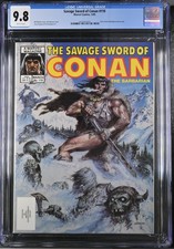 Savage Sword of Conan #110 CGC 9.8 (1985) Earl Norem Cover Marvel Comics