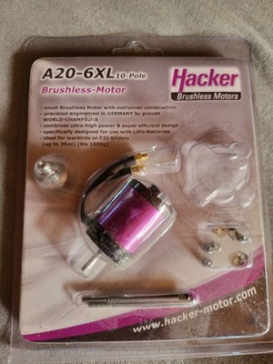 Hacker Brushless Motor A20-6XL 10 Pole Motor