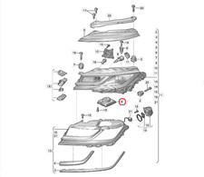 Original VW/AUDI 8V0907399B Steuergerät LED-Beleuchtung Arteon Tiguan 2 Touran 2