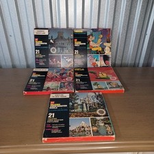 Gaf. Disney Talking View Master Reels Lot Of 5 Complete Sets 15 Total Reels