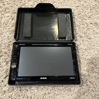 UNTESTED*FOR PARTS ONLY* SSL SD714B Touchscreen Bluetooth Multimedia Single Din