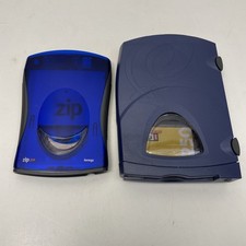 Iomega ZIP 250 250MB Z250P And Z250usbpcm Untested No Power Cord  as Is  
