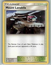 Mount Lanakila 118/147 Uncommon Burning Shadows Pokemon MP