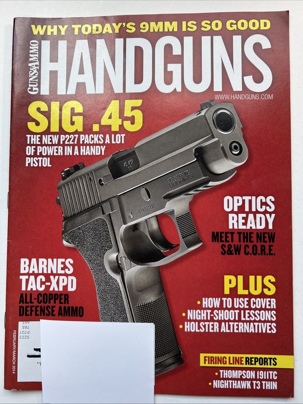 Guns & Ammo Handguns February/March 2014 Volume 28 Number 1