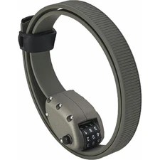 OTTO OTTOLOCK HexBand Cinch 30in Combo Lock Grey, One Size