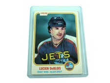 1981 OPC O-Pee-Chee Hockey Card #74 Lucien DeBlois Ungraded with Top Loader