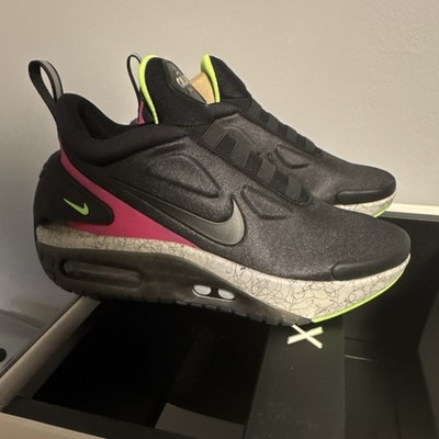 Nike Adapt Auto Max FIreberry Adjustable Sneakers Black Pink Green CZ6804-001