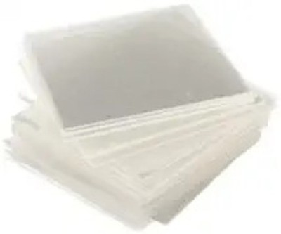 Curing Windshield Film Tabs for Rock Chip Repair - 1  x 1  Plastic 	100 Pack