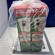 2 PACK Fluidmaster 400A Universal Toilet Fill Valve