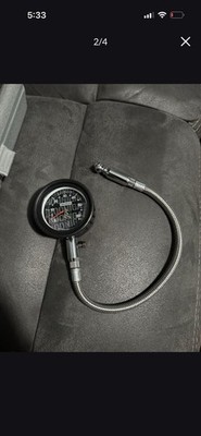 Auto Meter 2160-09000 Hoonigan Mechanical Tire Pressure Gauge, 0-60 PSI