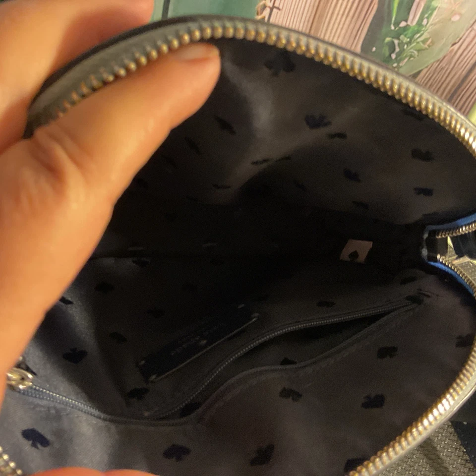 Kate Spade Navy Blue Dome Purse - Image 3 of 4