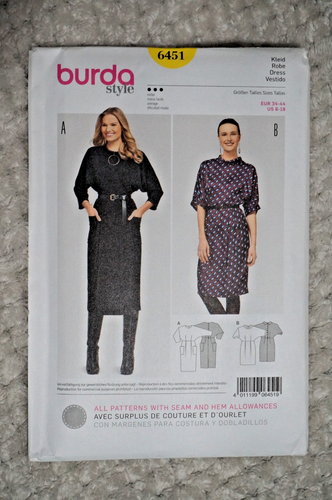 BURDA 6401-6498 - Mens & Womens Sewing Patterns - PICK-A-STYLE - New & Uncut - Picture 28 of 47