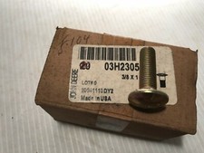 03H2305  GENUINE John Deere Original Equipment  Grade 8 CARRIAGE BOLT  QTY of 2