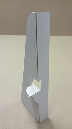 A6/A5/A4/A3/A2 White Show card Struts, Display Struts, Cardboard Struts. Inc.VAT - Picture 3 of 13