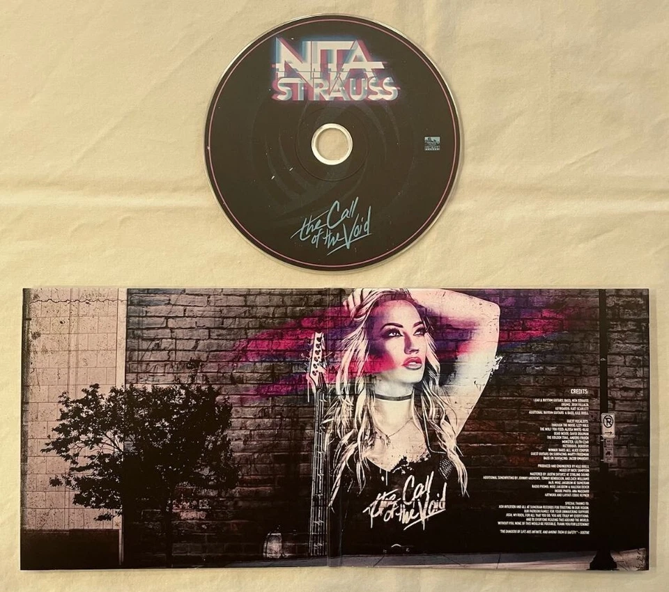 Nita Strauss - The Call Of The Void CD (Autographed by Nita Strauss) Halestorm - Image 4 of 4