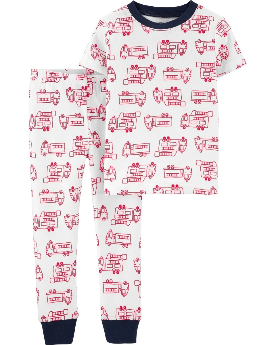 Fire truck pjs hot sale