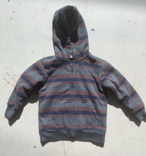Kid's O'Neill Hoodie Multicolor Striped 4 Lined Zip Outdoor Camping Hike Surf