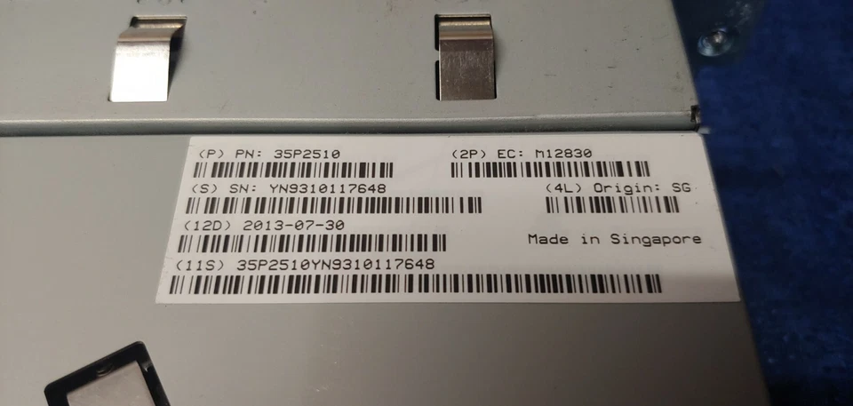 IBM LTO-4 FH 800/1600GB SCSI LVD Internal Tape Drive 95P4516 - Image 3 of 4