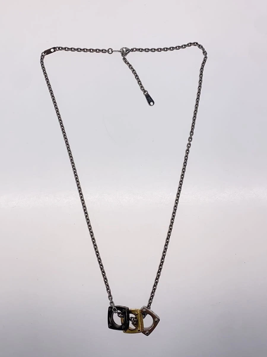 LOUIS VUITTON（LV） Collana LOUIS VUITTON Argento M00675 Catena Lunghezza 55 Altezza 2 Larghezza 4 Con Scatola