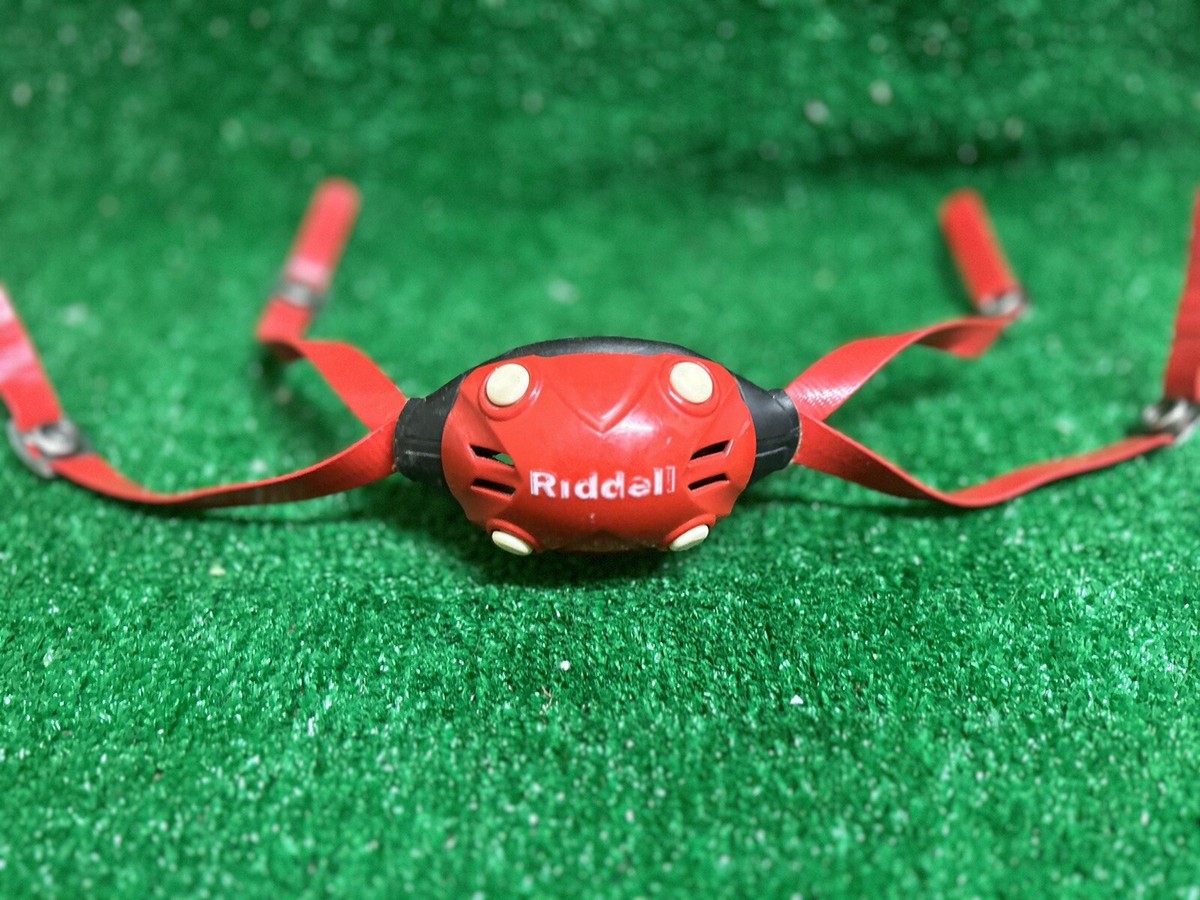 Riddell Speed Flex TCP Hard Cup Football Chinstrap Red UK