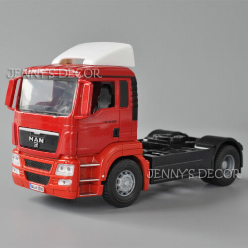 1:32 Scale Diecast Metal Model Semi Truck Toy Man TGS Tractor Miniature Replica - Afbeelding 1 van 15