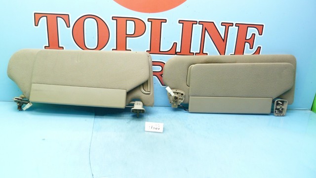04 05 06 TOYOTA TUNDRA LEFT & RIGHT SIDE SUN VISOR PRIMARY AND