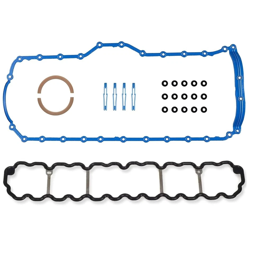 For Jeep Cherokee 4.0L 2000-2001 Jeep Wrangler 4.0L OS34308R Oil Pan Gasket Kit - Image 4 of 4