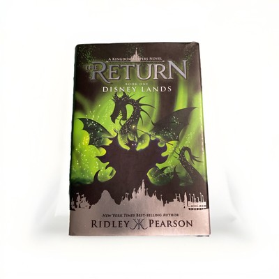 Kingdom Keepers The Return:  Disney Lands by Ridley Pearson (2015) SIGNED FIRST