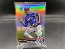 Eric Jenkins 2017 Bowman Chrome Refractor BCP19 /499 Rangers