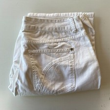 Eddie Bauer Bootcut Denim Jeans Womens Size 32 Waist White Casual Style Fashion
